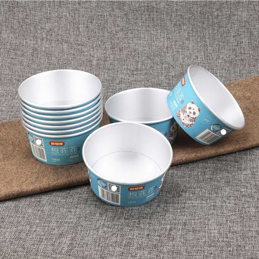 Alumini kraft pepa bowl