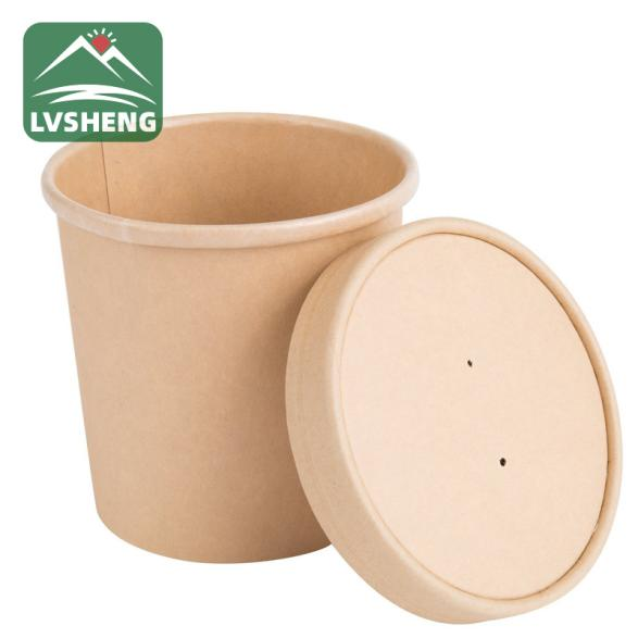 Recyclable fiber-form form forfs foresservice pepa pepa o nā pepa pepa a me nā lids pepa