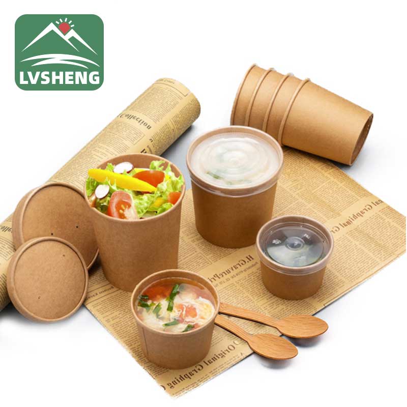 ʻO ke kīʻaha Soup Paper Kraft